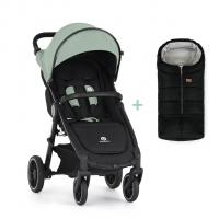 PETITE&MARS Street2 RWS Black + PETITE&MARS fusak Jibot ZDARMA Iron Green