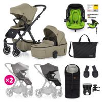 PETITE&amp;MARS ICON 2v1 XXL AIR + KIDDY Evoluna i-size 2 + isofix základna