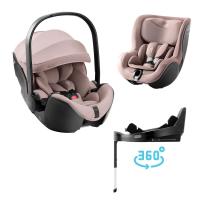 Britax-Römer SET Baby-Safe Pro + Vario Base 5Z + autosedačka Dualfix 5z STYLE Dusty Rose