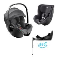 Britax-Römer SET Baby-Safe Pro + Vario Base 5Z + autosedačka Dualfix 5z CLASSIC Deep Grey