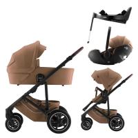 Britax Römer Set kočárek Smile 5Z + Hluboká korba + autosedačka Baby-Safe PRO Lux + Vario Base 5Z 4v1