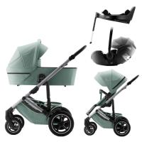 Britax Römer Set kočárek Smile 5Z + Hluboká korba + autosedačka Baby-Safe PRO Style + Vario Base 5Z 4v1