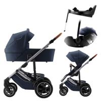 Britax Römer Set kočárek Smile 5Z + Hluboká korba + autosedačka Baby-Safe PRO Style + Vario Base 5Z 4v1