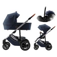 Britax Römer Set kočárek Smile 5Z + Hluboká korba + autosedačka Baby-Safe PRO Style 3v1 