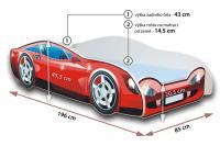 Dětská postel - policejní auto